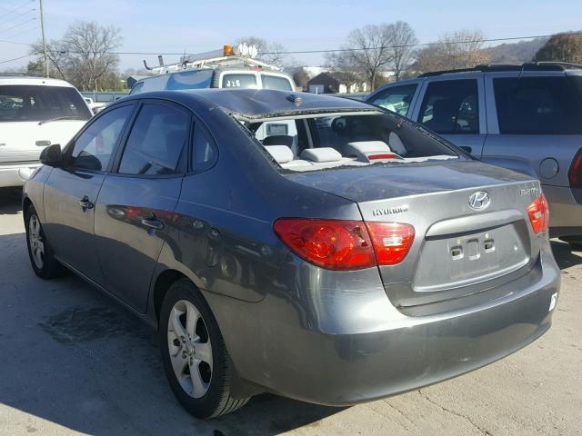 KMHDU46D59U612137 - 2009 HYUNDAI ELANTRA GL GRAY photo 3