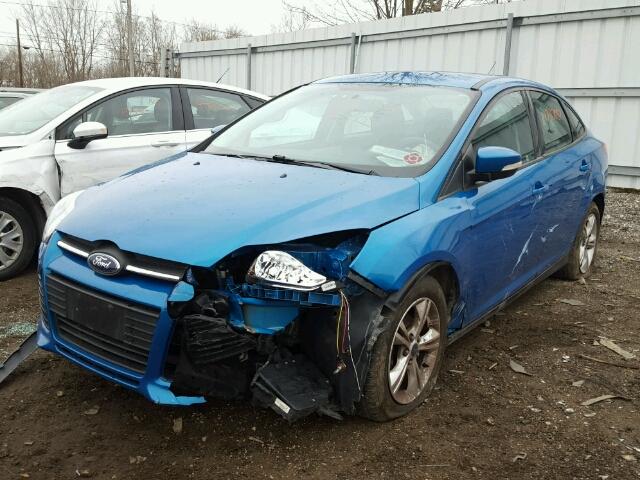 1FADP3F25DL324112 - 2013 FORD FOCUS SE BLUE photo 2