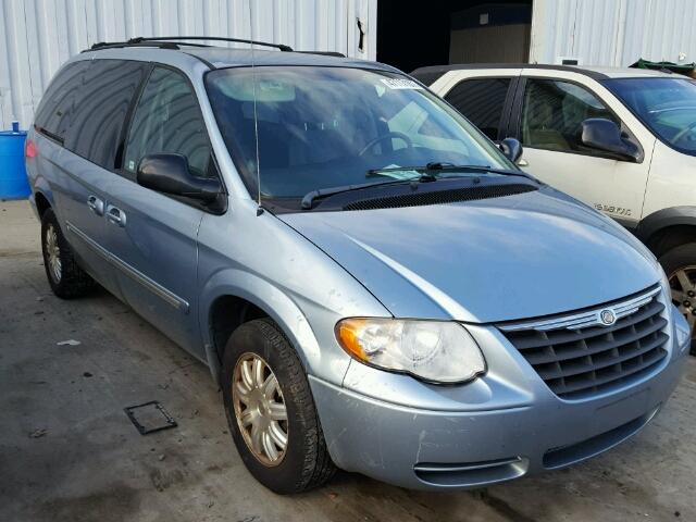 2A8GP54L16R783381 - 2006 CHRYSLER TOWN & COU BLUE photo 1
