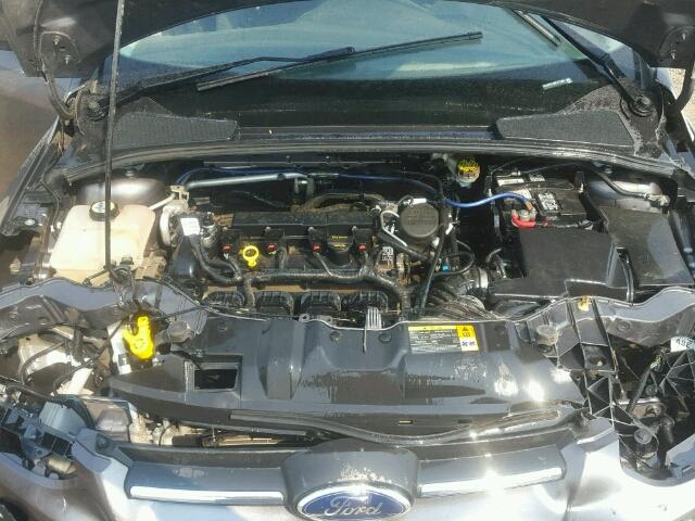 1FAHP3K20CL477485 - 2012 FORD FOCUS SE GRAY photo 7