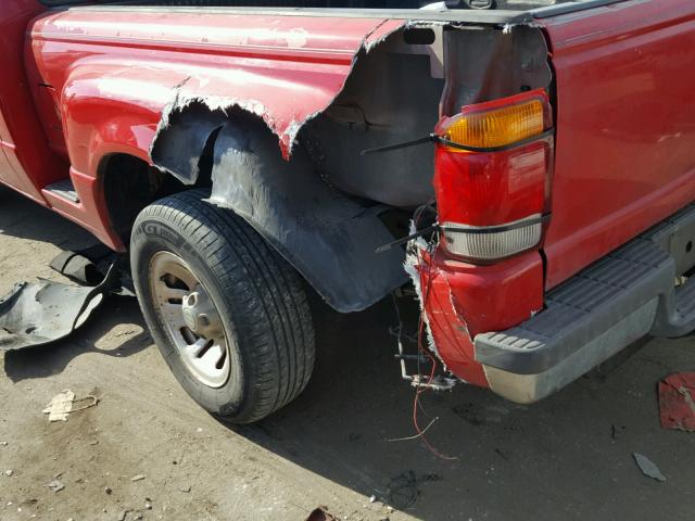 1FTYR10V7XPA76648 - 1999 FORD RANGER RED photo 9