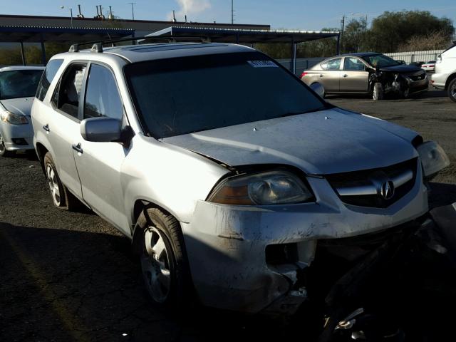 2HNYD18244H562546 - 2004 ACURA MDX SILVER photo 1