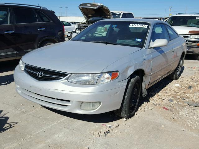 2T1CG22PX1C508546 - 2001 TOYOTA CAMRY SOLA SILVER photo 2