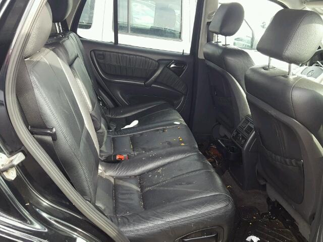 4JGAB75E15A541261 - 2005 MERCEDES-BENZ ML 500 BLACK photo 6