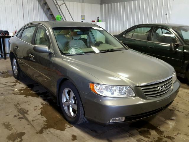 KMHFC46F97A183399 - 2007 HYUNDAI AZERA SE GRAY photo 1