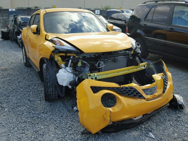 JN8AF5MRXGT603530 - 2016 NISSAN JUKE S YELLOW photo 1