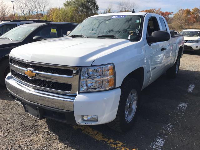 2GCEK19J381326442 - 2008 CHEVROLET SILVERADO WHITE photo 2