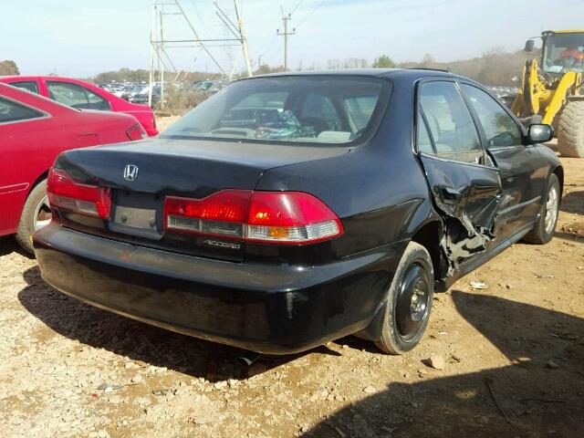 1HGCG566X1A064383 - 2001 HONDA ACCORD EX BLACK photo 4