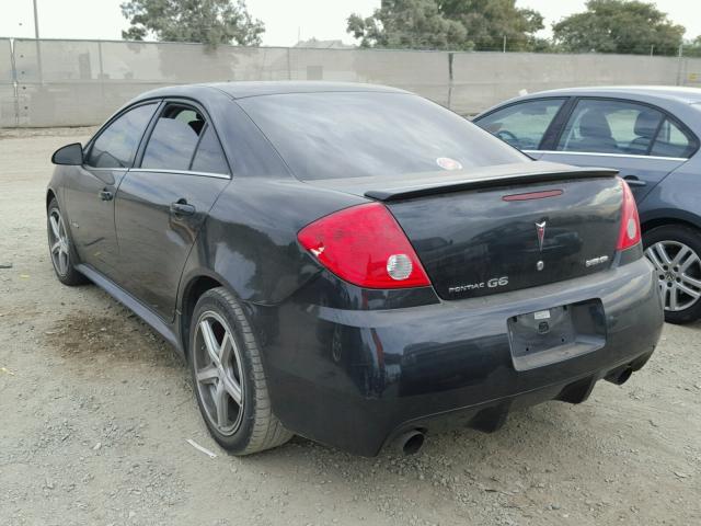 1G2ZM577394156636 - 2009 PONTIAC G6 GXP BLACK photo 3