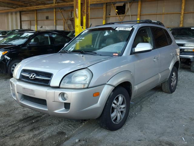 KM8JN12D26U357267 - 2006 HYUNDAI TUCSON GLS SILVER photo 2