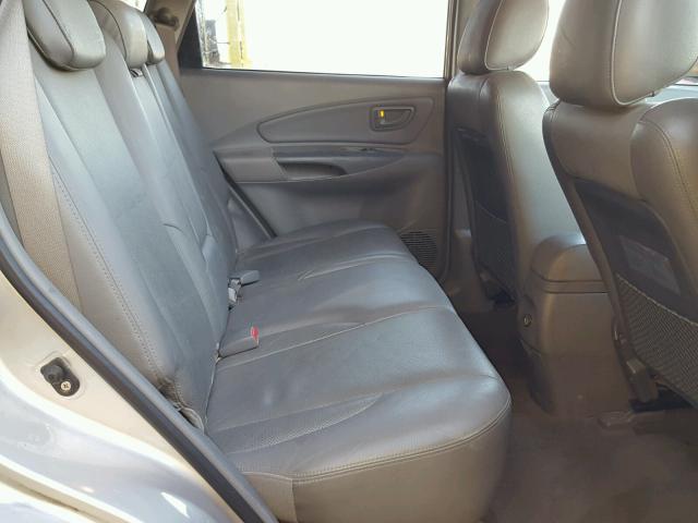 KM8JN12D26U357267 - 2006 HYUNDAI TUCSON GLS SILVER photo 6