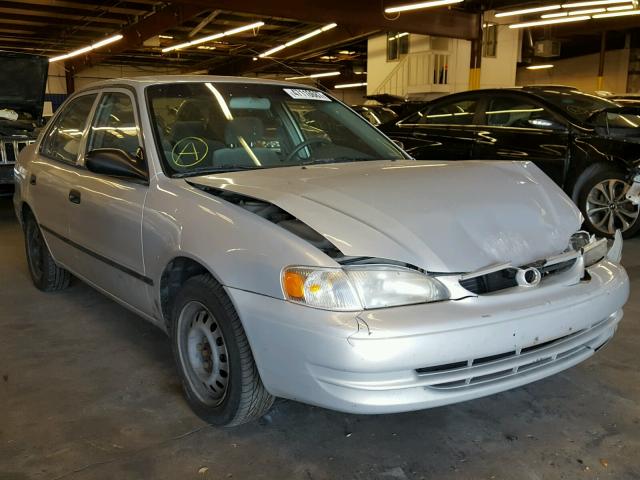 2T1BR12E1YC371098 - 2000 TOYOTA COROLLA VE SILVER photo 1