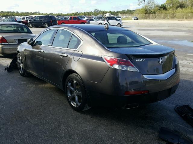 19UUA8F54BA001134 - 2011 ACURA TL GRAY photo 3