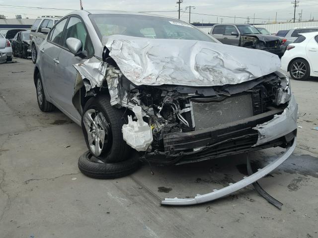 3KPFK4A73HE065337 - 2017 KIA FORTE LX SILVER photo 1