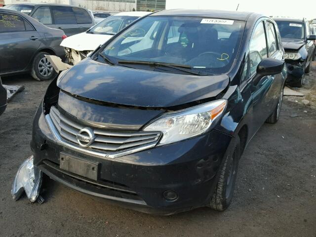 3N1CE2CP3FL436746 - 2015 NISSAN VERSA NOTE BLACK photo 2