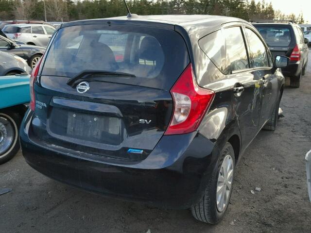 3N1CE2CP3FL436746 - 2015 NISSAN VERSA NOTE BLACK photo 4