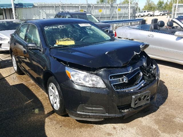1G11C5SA0DF337245 - 2013 CHEVROLET MALIBU 1LT BLACK photo 1