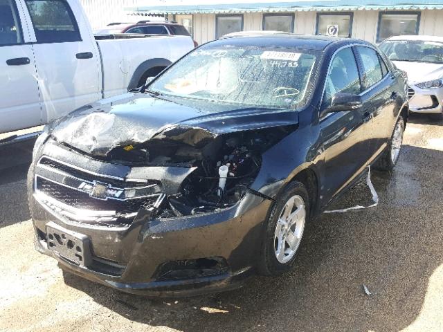 1G11C5SA0DF337245 - 2013 CHEVROLET MALIBU 1LT BLACK photo 2