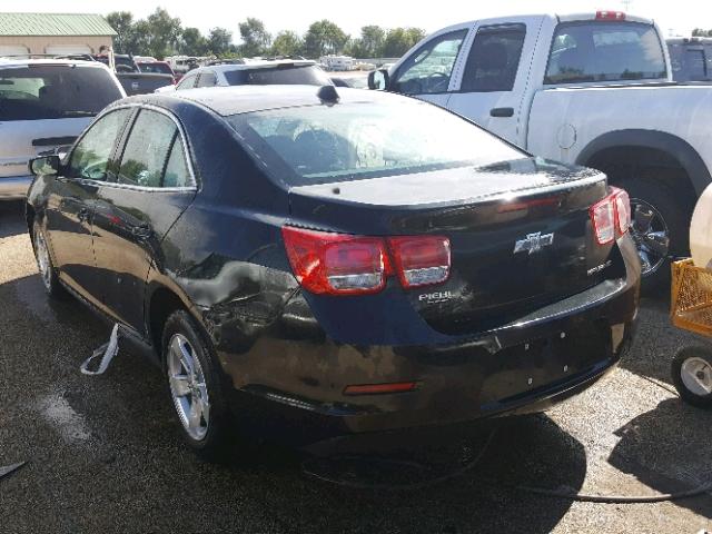 1G11C5SA0DF337245 - 2013 CHEVROLET MALIBU 1LT BLACK photo 3