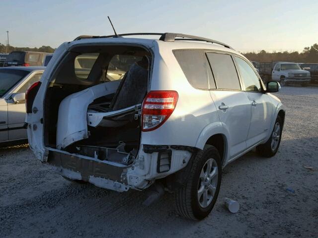 2T3ZK31V49W003330 - 2009 TOYOTA RAV4 LIMIT WHITE photo 4