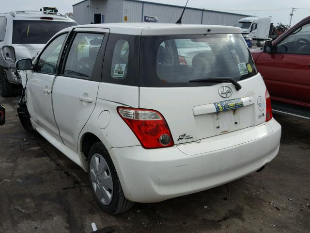 JTKKT624560135527 - 2006 TOYOTA SCION XA WHITE photo 3