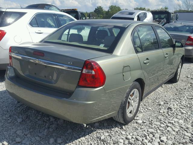 1G1ZS51F46F251457 - 2006 CHEVROLET MALIBU LS Yaşıl foto 4