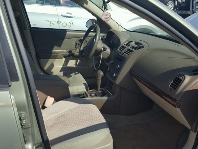 1G1ZS51F46F251457 - 2006 CHEVROLET MALIBU LS Yaşıl foto 5