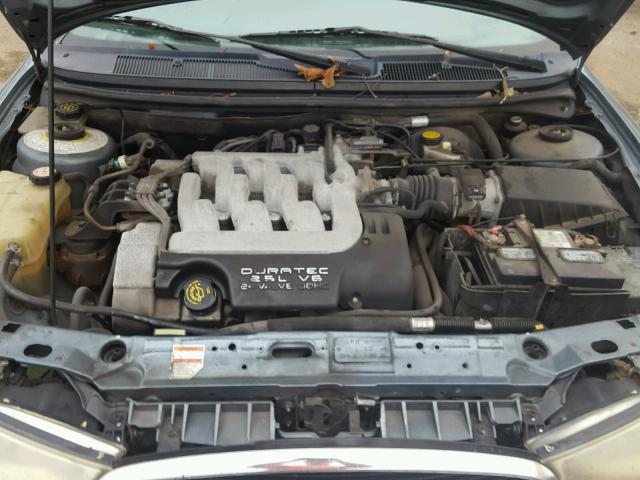 3FAFP66LXXM104647 - 1999 FORD CONTOUR SE BLUE photo 7