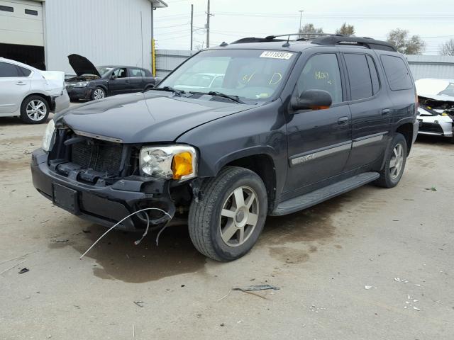 1GKET16S246149318 - 2004 GMC ENVOY XL BLACK photo 2