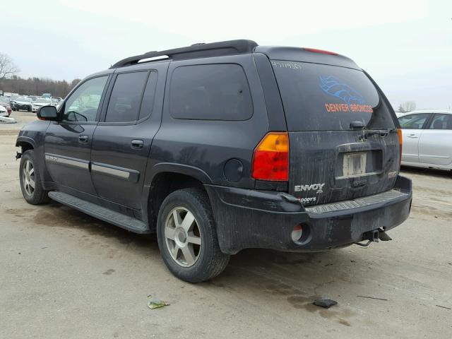 1GKET16S246149318 - 2004 GMC ENVOY XL BLACK photo 3