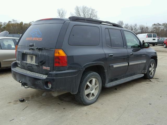 1GKET16S246149318 - 2004 GMC ENVOY XL BLACK photo 4