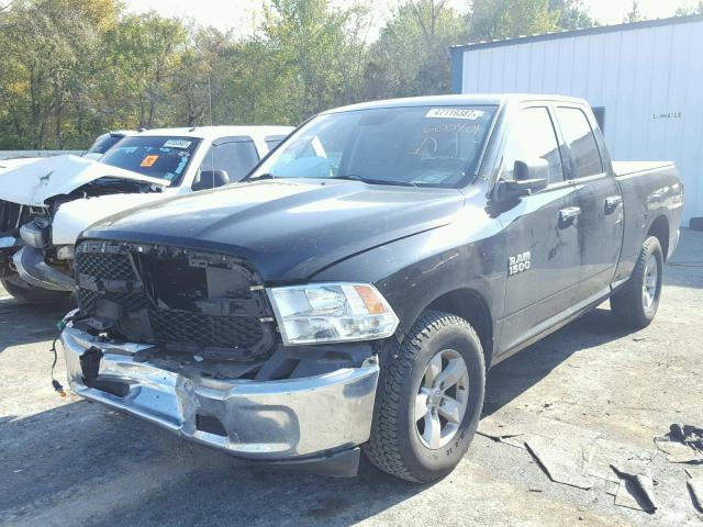 1C6RR6GP8DS600401 - 2013 RAM 1500 SLT BLACK photo 2