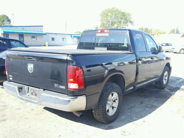 1C6RR6GP8DS600401 - 2013 RAM 1500 SLT BLACK photo 4