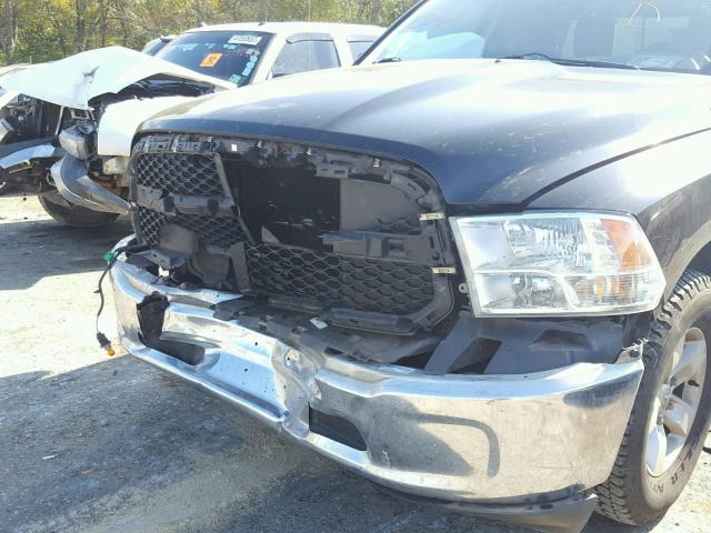 1C6RR6GP8DS600401 - 2013 RAM 1500 SLT BLACK photo 9