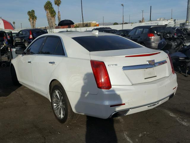 1G6AR5SS9G0114159 - 2016 CADILLAC CTS LUXURY WHITE photo 3