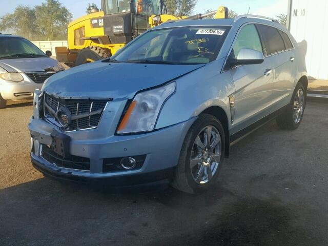 3GYFNBEY9BS631499 - 2011 CADILLAC SRX PERFOR BLUE photo 2