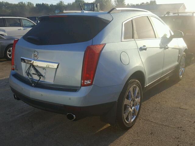 3GYFNBEY9BS631499 - 2011 CADILLAC SRX PERFOR BLUE photo 4