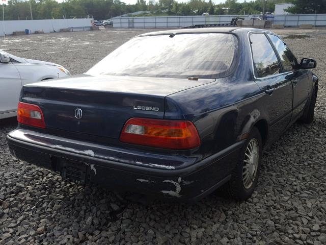 JH4KA7666NC027900 - 1992 ACURA LEGEND L BLUE photo 4