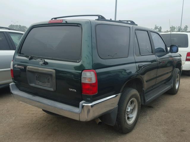 JT3GM84R0Y0063545 - 2000 TOYOTA 4RUNNER GREEN photo 4