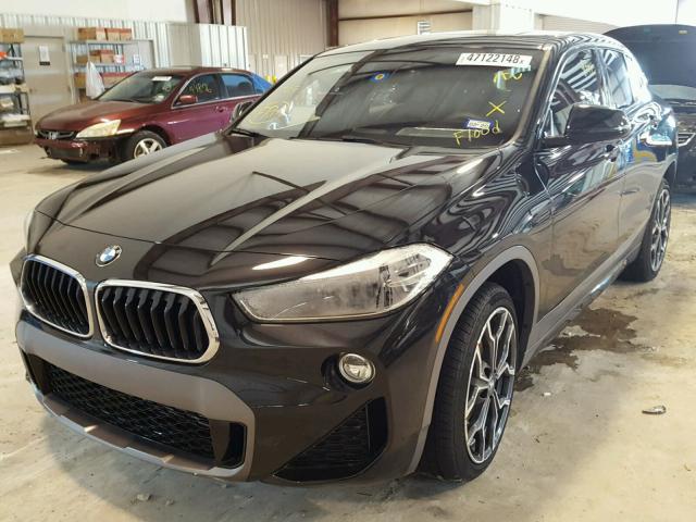 WBXYJ5C34JEF70225 - 2018 BMW X2 XDRIVE2 BLACK photo 2
