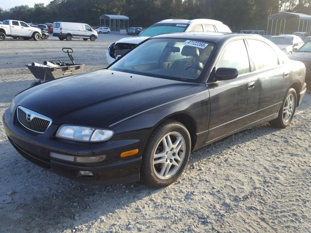 JM1TA2211Y1612239 - 2000 MAZDA MILLENIA BLACK photo 2