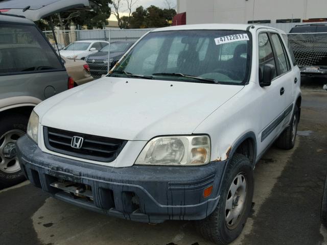 JHLRD1842XC049740 - 1999 HONDA CR-V LX WHITE photo 2