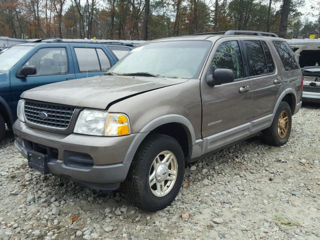 1FMZU73E92UB52846 - 2002 FORD EXPLORER X BROWN photo 2