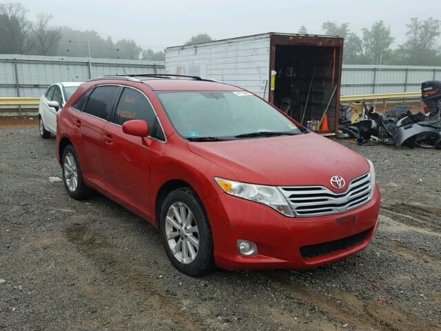 4T3BA3BB8AU010360 - 2010 TOYOTA VENZA BASE RED photo 1