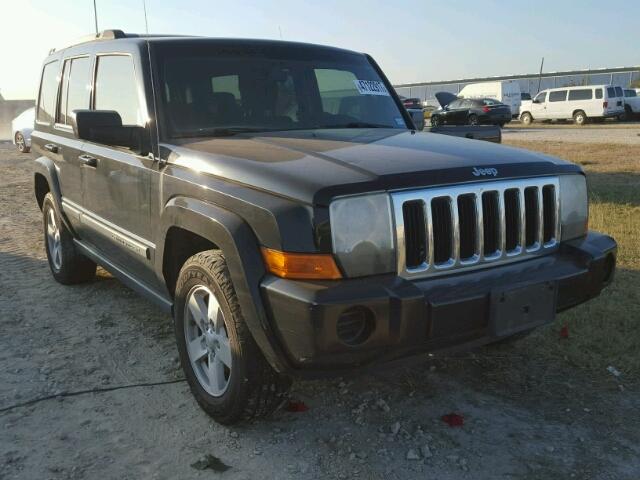 1J8HH48N08C151412 - 2008 JEEP COMMANDER BLACK photo 1