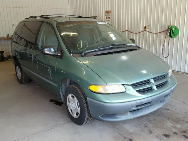 2B4GP25GXXR246434 - 1999 DODGE CARAVAN GREEN photo 1