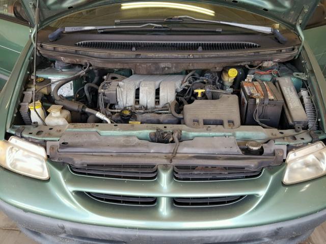 2B4GP25GXXR246434 - 1999 DODGE CARAVAN GREEN photo 7