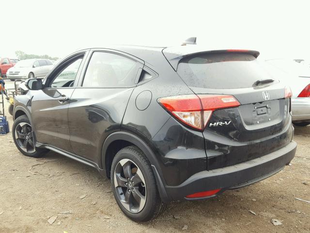 3CZRU5H78JM707687 - 2018 HONDA HR-V EXL BLACK photo 3