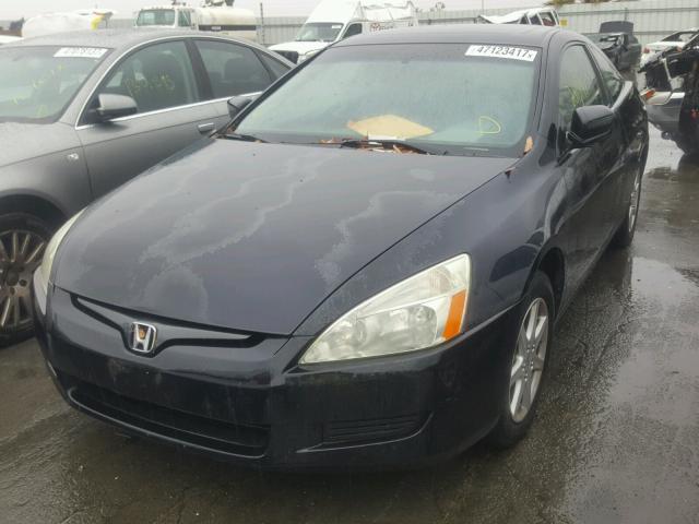 1HGCM82623A028061 - 2003 HONDA ACCORD EX BLACK photo 2