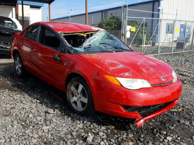 1G8AW15F57Z103789 - 2007 SATURN ION LEVEL RED photo 1